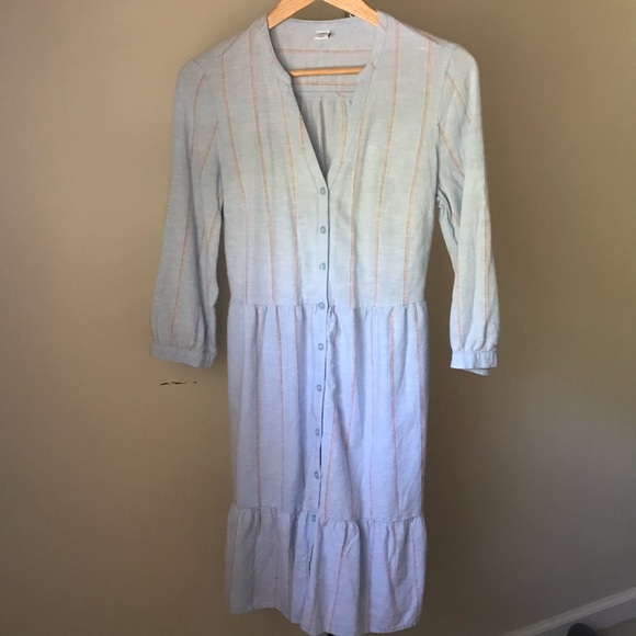 Chambray shirtdress - Picture 3 of 5